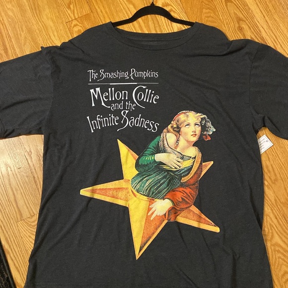 NWT The Smashing Pumpkins Unisex - men’s Large/womens 1X- 25” ptp - Picture 9 of 10